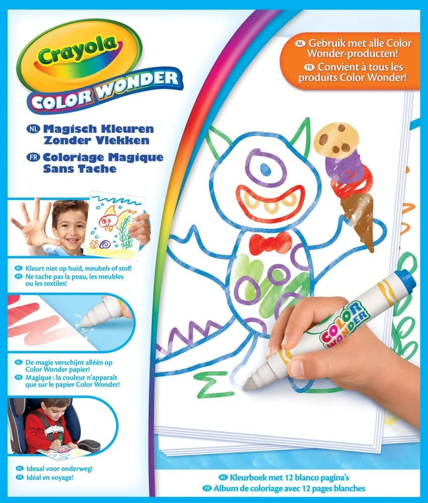 PROMO Crayola Colour Wonder Drawing Paper Set